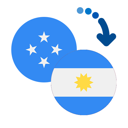 Jak wysłać pieniądze z Mikronezji do Argentyny online?