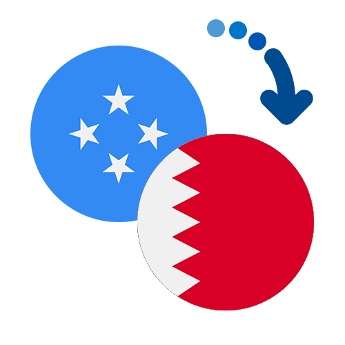 How to send money from Micronesia to Bahrain