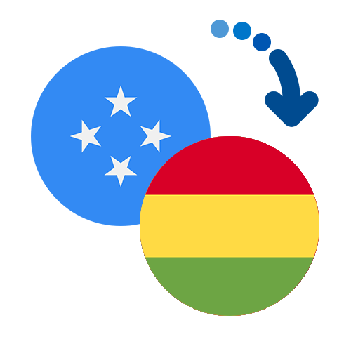 ¿Cómo mandar dinero de Micronesia a Bolivia?