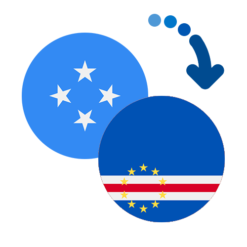 ¿Cómo mandar dinero de Micronesia a Cabo Verde?