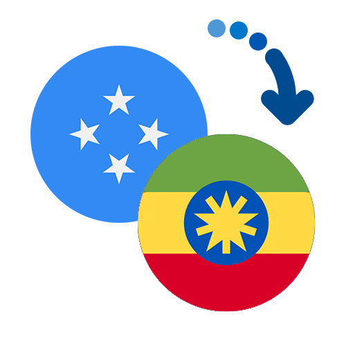 ¿Cómo mandar dinero de Micronesia a Etiopía?