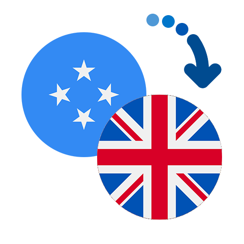 ¿Cómo mandar dinero de Micronesia al Reino Unido?