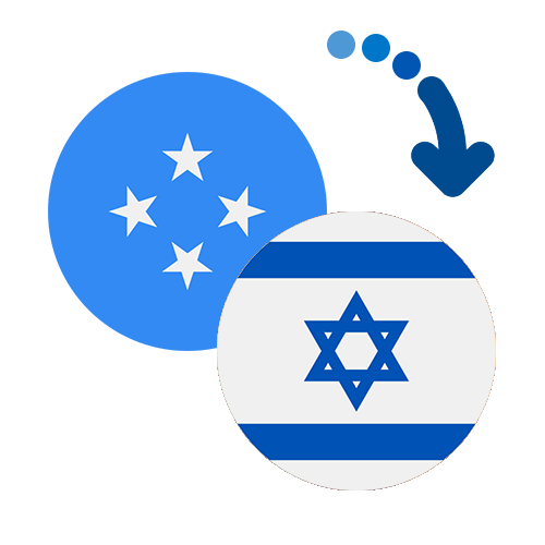 ¿Cómo mandar dinero de Micronesia a Israel?