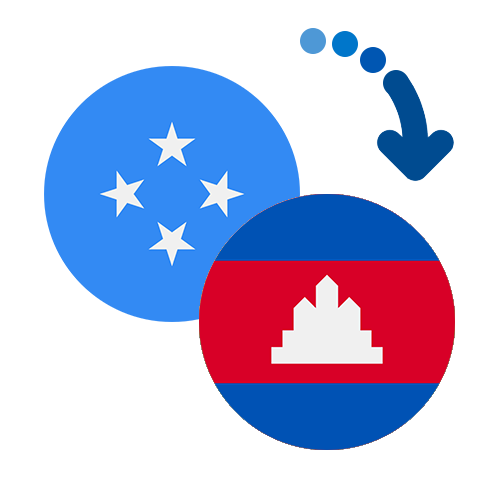Jak wysłać pieniądze z Mikronezji do Kambodży online?