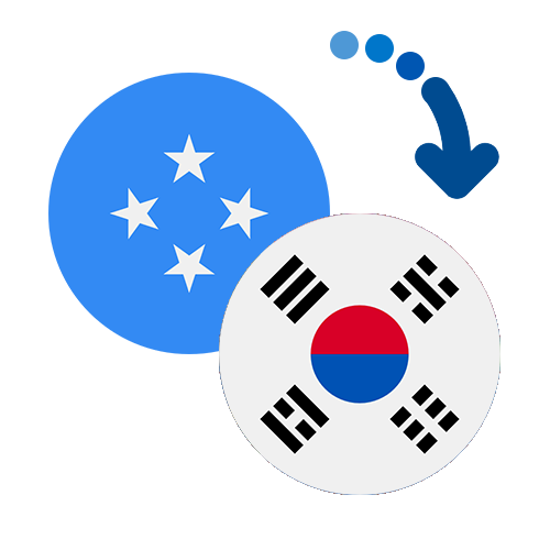 How to send money from Micronesia to South Korea