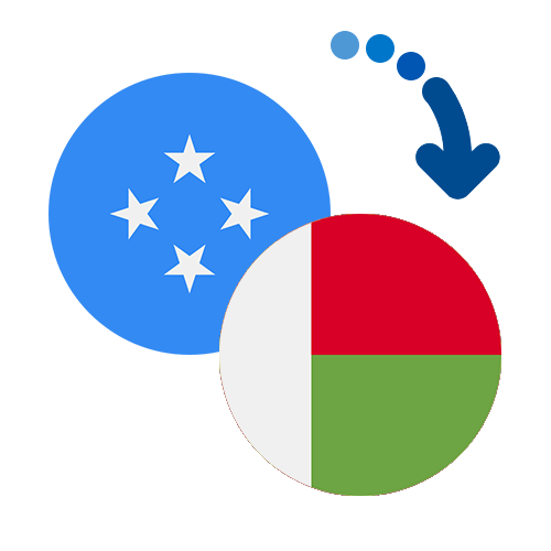 Jak wysłać pieniądze z Mikronezji na Madagaskar online?