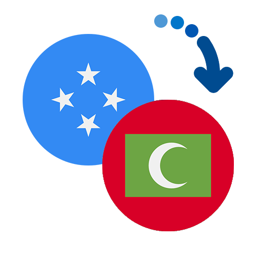 How to send money from Micronesia to the Maldives