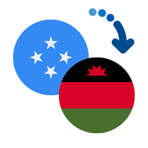 Wie kann man online Geld von Mikronesien nach Malawi senden?