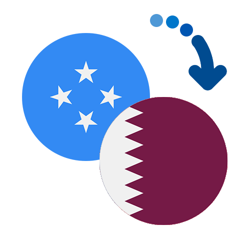 How to send money from Micronesia to Qatar