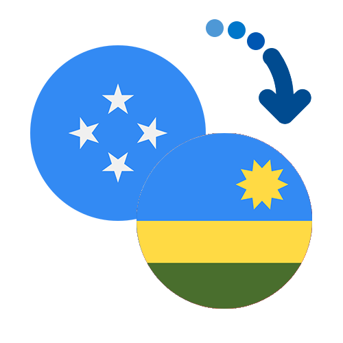 ¿Cómo mandar dinero de Micronesia a Ruanda?