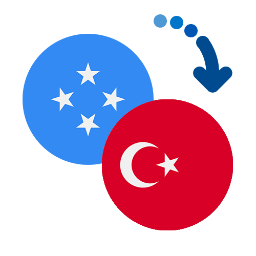 How to send money from Micronesia to Turkey