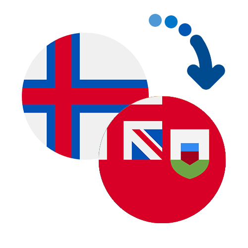 Wie kann man online Geld von den Färöer Inseln nach Bermuda senden?