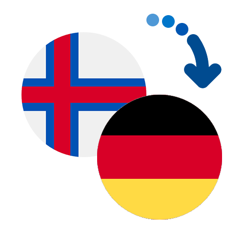 Wie kann man online Geld von den Färöer Inseln nach Deutschland senden?