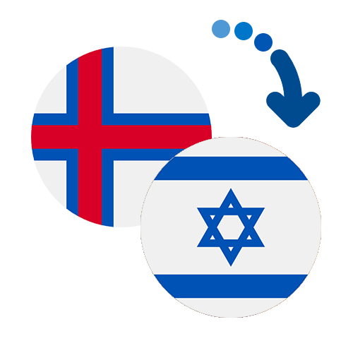 Wie kann man online Geld von den Färöer Inseln nach Israel senden?