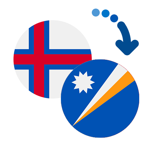 Wie kann man online Geld von den Färöer Inseln auf die Marshallinseln senden?