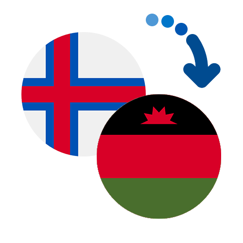 Wie kann man online Geld von den Färöer Inseln nach Malawi senden?
