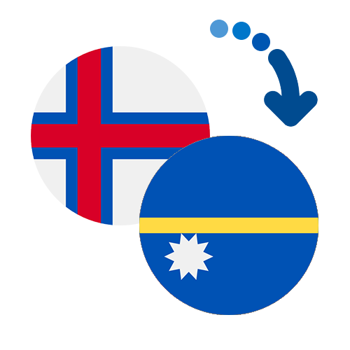 How to send money from the Faroe Islands to Nauru
