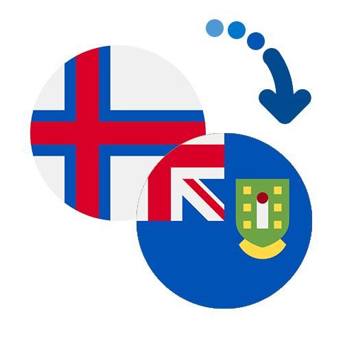 ¿Cómo mandar dinero de las Islas Feroe a las Islas Periféricas Menores de EU?