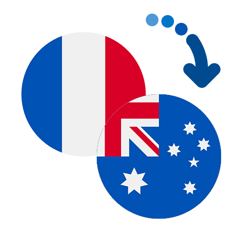 How to send money from France to Australia