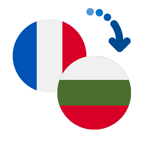 How to send money from France to Bulgaria