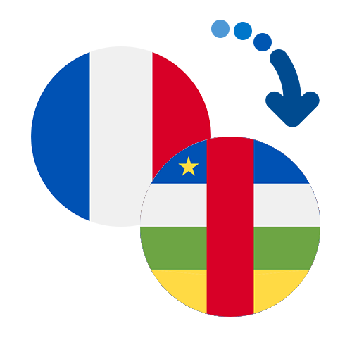 Jak wysłać pieniądze z Francji do Republiki Środkowoafrykańskiej online?