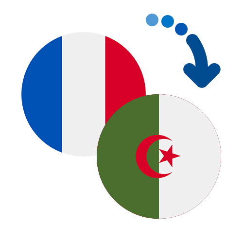 How to send money from France to Algeria