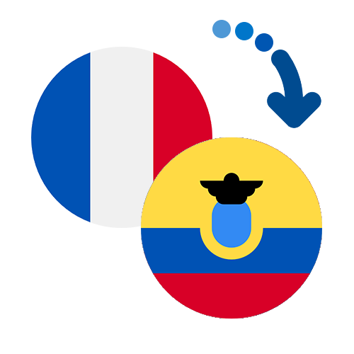 How to send money from France to Ecuador