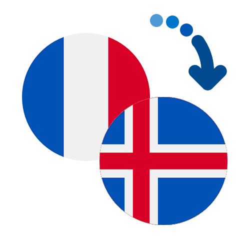 How to send money from France to Iceland