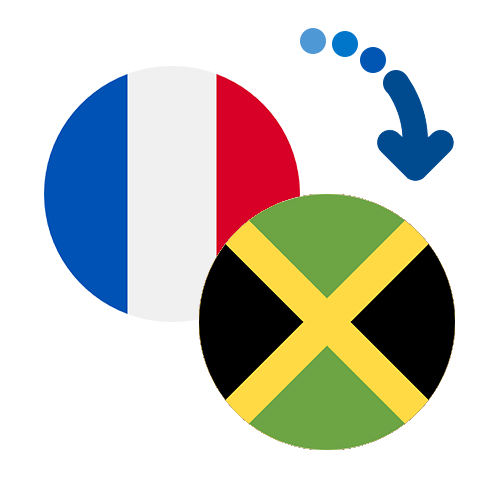 How to send money from France to Jamaica