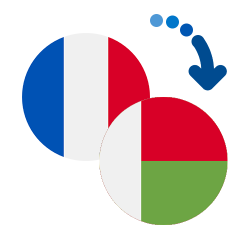 Как перевести деньги из Франции в Мадагаскар