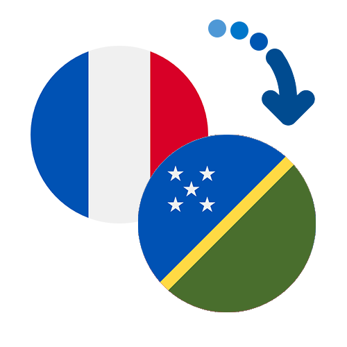 How to send money from France to the Solomon Islands