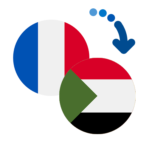 How to send money from France to Sudan