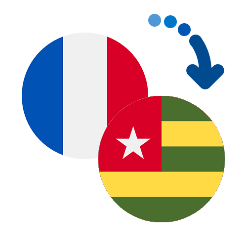 How to send money from France to Togo