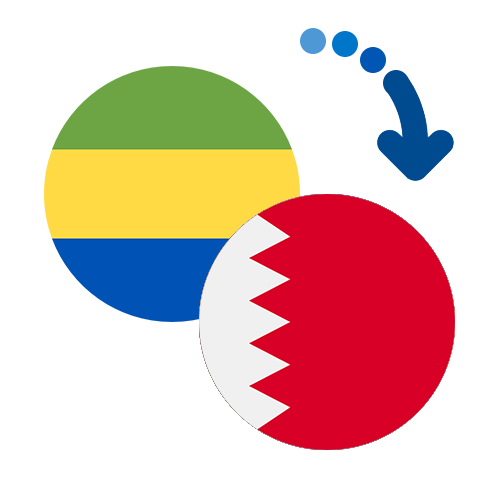 How to send money from Gabon to Bahrain
