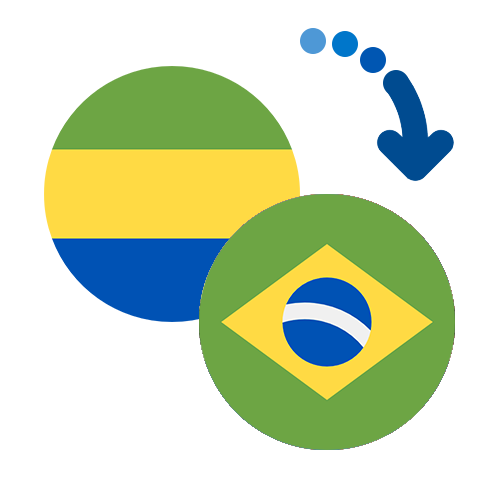 How to send money from Gabon to Brazil