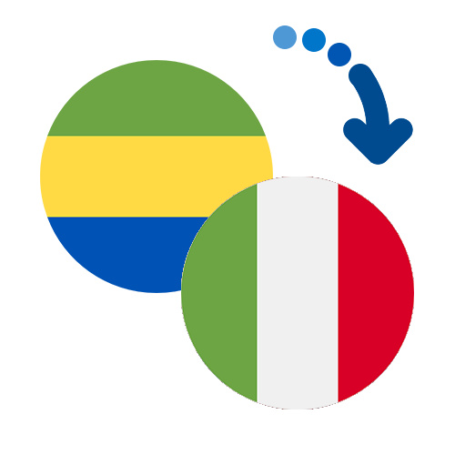 How to send money from Gabon to Italy