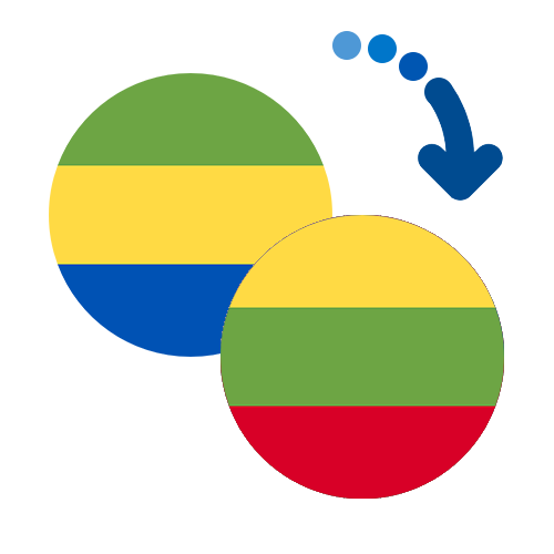 Jak wysłać pieniądze z Gabonu na Litwę online?