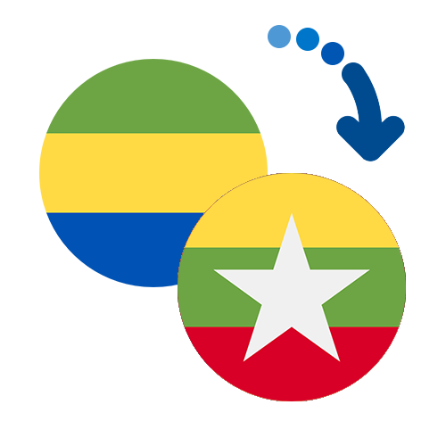 Jak wysłać pieniądze z Gabonu do Birmy online?