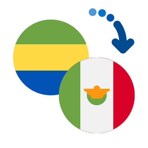 How to send money from Gabon to Mexico