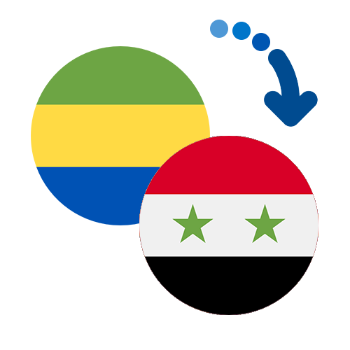 How to send money from Gabon to the Syrian Arab Republic