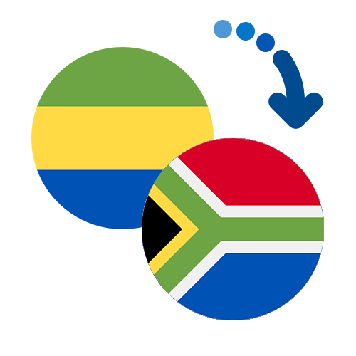 How to send money from Gabon to South Africa