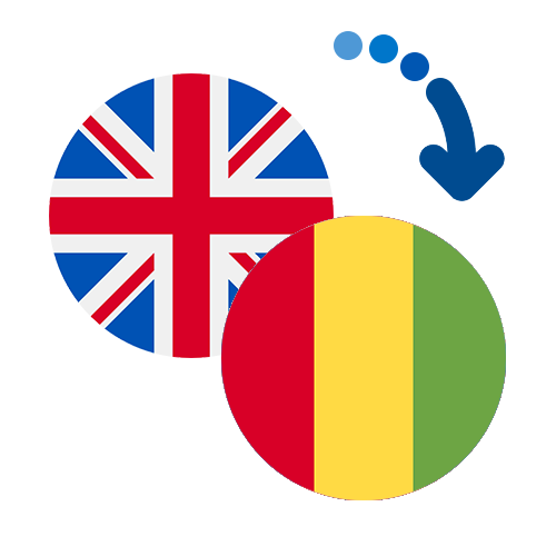 Wie kann man online Geld von dem Vereinigtes Königreich nach Guinea senden?