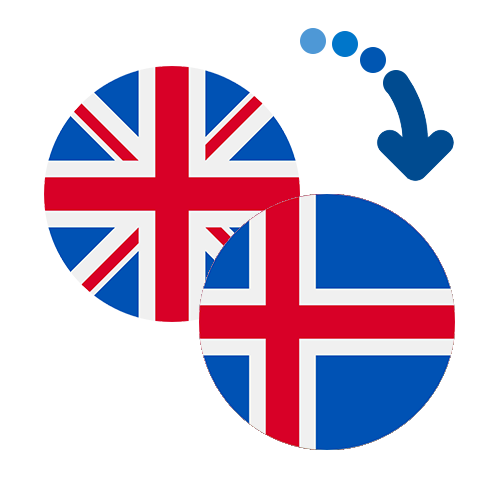 Wie kann man online Geld von dem Vereinigtes Königreich nach Island senden?