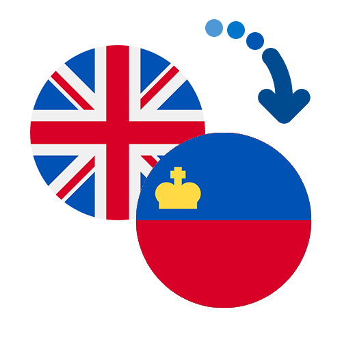 Wie kann man online Geld von dem Vereinigtes Königreich nach Liechtenstein senden?