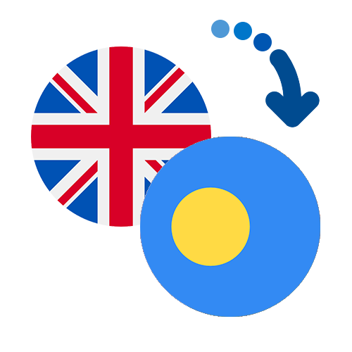 Jak wysłać pieniądze z Wielkiej Brytanii do Palau online?