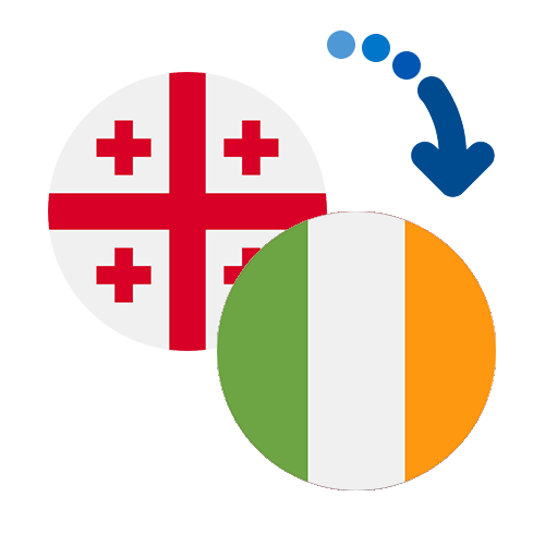 How to send money from Georgia to Ireland