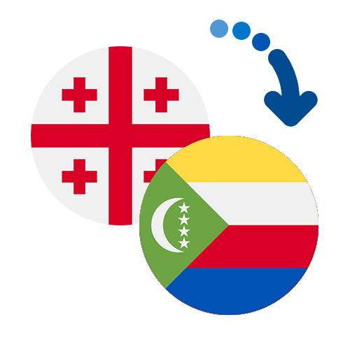 How to send money from Georgia to the Comoros