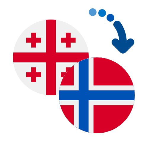 How to send money from Georgia to Norway
