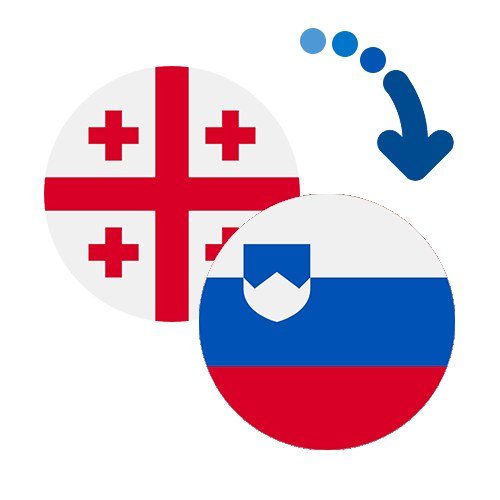How to send money from Georgia to Slovenia