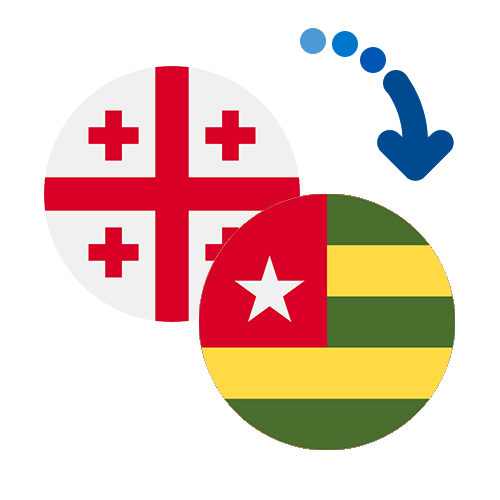 Jak wysłać pieniądze z Gruzji do Togo online?
